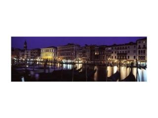 Grand Canal Venice Italy Poster Print by Panoramic Images (36 x 12)