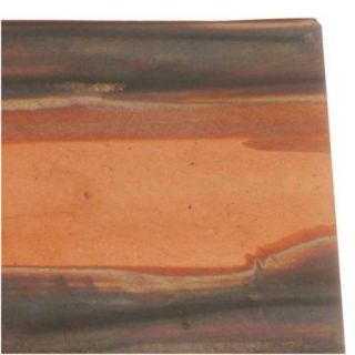 Lillypilly Copper Sheet Metal Rectangle Enchantment Patina 36 Gauge   3x6 Inch