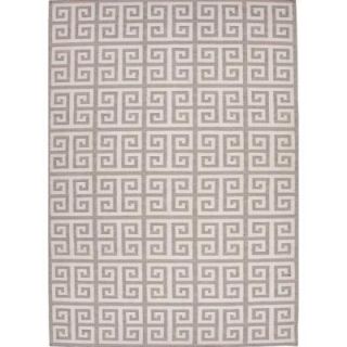 Home Decorators Collection Willcox Turtle Dove 3 ft. 6 in. x 5 ft. 6 in. Geometric Area Rug 2559010310