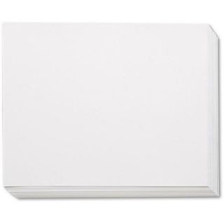 Pacon White Four Ply Poster Board, 28" x 22", 100/Carton