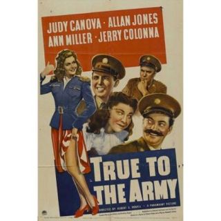 True to the Army Movie Poster (11 x 17)