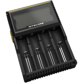 Nitecore D4 Digicharger Universal 4 Channel Smart Charger w/LCD Screen