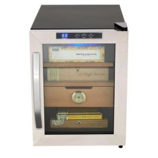 Whynter Stainless Steel 1.2 cu. ft. Cigar Cooler Humidor CHC 120S