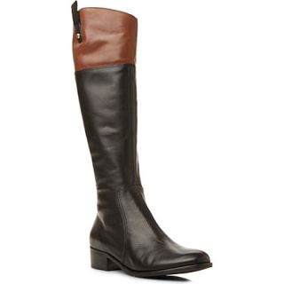 DUNE   Gigi two toned leather riding boots