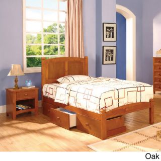 Furniture of America Lancaster Full size Bed/ Underbed Drawers/ Night