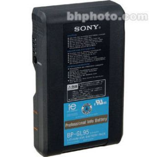 Sony BP GL95A 14.4V Graphite Lithium Ion V Mount Battery BPGL95A