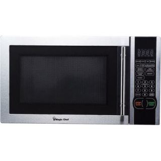 Magic Chef 1.1 cu. ft. Digital Microwave, Stainless Steel, MCM1110ST