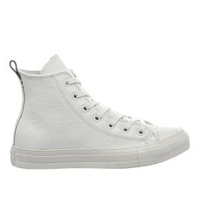 CONVERSE   CTAS croc effect leather trainers