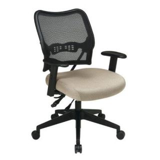 Office Star Products AirGrid Back and Fabric Seat Space Seating Deluxe Conference Chair