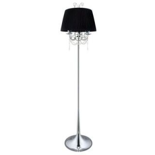 Eglo Diadema 65 in. 3 Light Chrome Floor Lamp 21957A