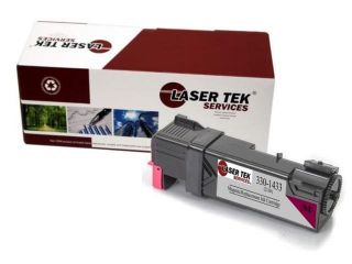 Laser Tek Services ® Magenta Compatible Toner Cartridge for the Dell 2130 2135 330 1433 330 1392
