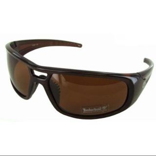 Timberland TB7089 Sport Style Women's Polarized Sunglasses,Brown/Brown Lens