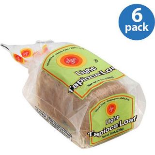 Ener G Light Tapioca Loaf Bread, 8 oz, (Pack of 6)