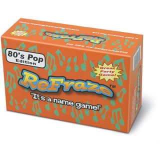 Re Fraze 80's Pop Edition   Board Game    Talicor