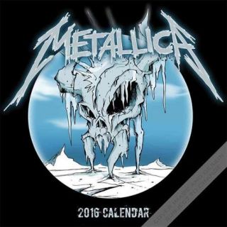Metallica 2016 Calendar