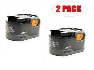 Ridgid R83015 Drill (2 Pack) 14.4V NiCd Max Batteries & (1) Charger R840091 Combo # 130254008 2BC 140154001   Batteries