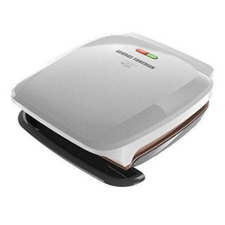 George Foreman 4 Serving Classic Plate Grill   Silver