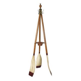 Authentic Models Oxford Varsity French 4 Hook Coat Stand
