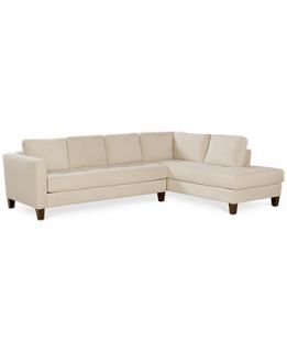 Rylee Fabric 2 Piece Sectional Sofa   Furniture