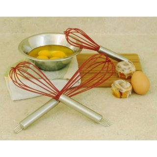 Cook Pro 3 Piece Silicon Whisk Set