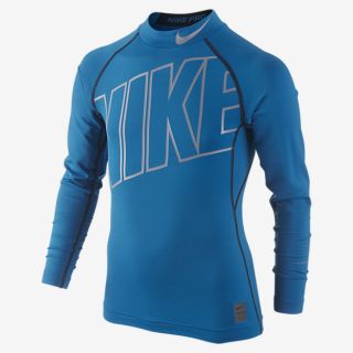 Nike Pro Hyperwarm Max Flash Mock Compression Boys Shirt