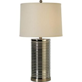 Filament Design Amasia 28 in. Brushed Nickel Table Lamp BT6731