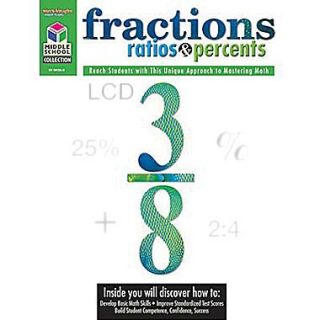 Houghton Mifflin Math Student Edition Fractions, Ratios and Percents Book, Grades 5th   8th