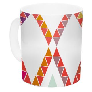 Aztec Diamonds by Pellerina Design 11 oz. Geometric Ceramic Coffee Mug