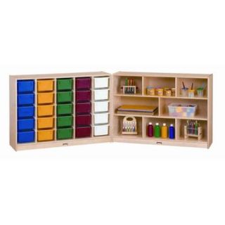 Jonti Craft Fold N Lock Storage w 25 Colored Trays