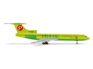 Herpa 200 Scale COMMERCIAL PRIVATE HE553834 S7 TU 154M 1 200