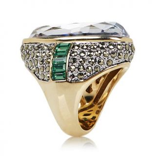 AKKAD "This Empress Rocks" Abalone Doublet, Marcasite and Erinite Color Crystal   7652274