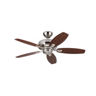 Monte Carlo Centro Max II Brushed Steel 44 inch Ceiling Fan