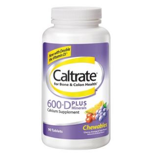 Caltrate® Calcium and Mineral Supplement Chewable Tablets   90 Count