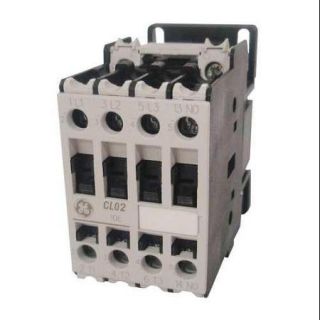 GENERAL ELECTRIC CL00A310T1 Contactor, IEC, 24VAC, 3P, 10A