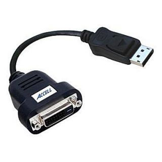 Accell B087B 005B 9.96 DisplayPort to DVI D Cable, Black