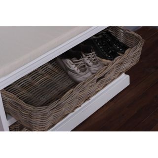 Halifax Entryway Coat Rack and Bench Unit