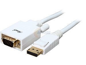 Rosewill RCDC 14014   6 Foot DisplayPort to VGA Cable   28 AWG