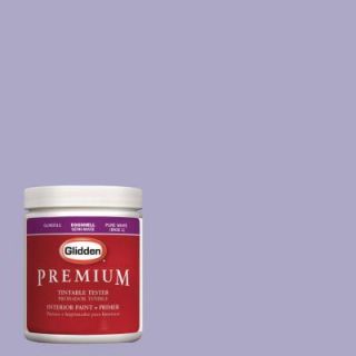 Glidden Premium 8 oz. #HDGV46U Soft Orchid Violet Latex Interior Paint Tester HDGV46U 08P
