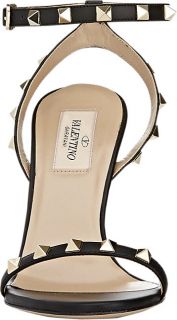 Valentino Rockstud Ankle Strap Sandals