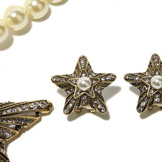 Heidi Daus "Star of the Show" Necklace and Earrings Set   7609680