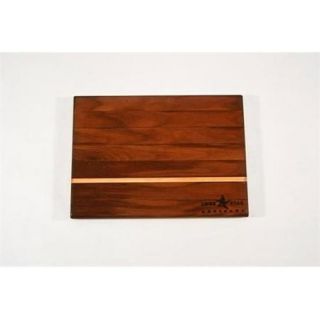 LoneStar Artisans FGWMS Face Grain Small Cutting Board, Walnut & Maple Stripe