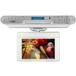 Coby 10.2 inch Under cabinet DVD/ TV  ™ Shopping   Top