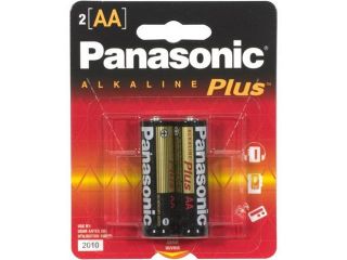 Panasonic AM 3PA/2B 2 pack AA Alkaline Batteries