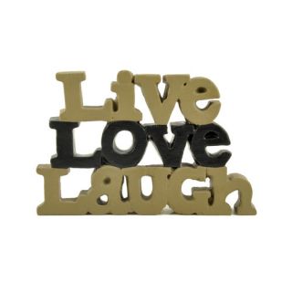Blossom Bucket Live Love Laugh Letter Block