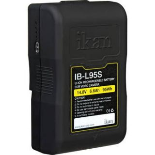 ikan Compact 95Wh V Mount Li Ion Battery with LED Power IB L95S