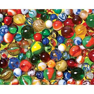 White Mountain Puzzle 24 x 30 Jigsaw Puzzle,  Lose Your Marbles 