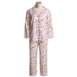 Crabtree & Evelyn Novelty Print Pajamas (For Women) 1219N 43
