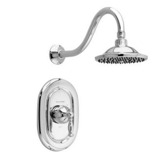 American Standard Quentin 1 Handle Shower Faucet Trim Kit in Polished Chrome (Valve Sold Separately) T440.501.002