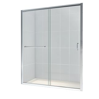 DreamLine Infinity Z 56 in to 60 in W x 72 in H Frameless Sliding Shower Door