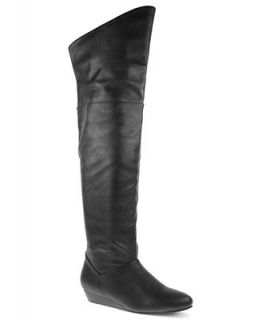 Chinese Laundry Turbo Charge Over the Knee Wedge Boots   Shoes   